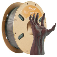 Матовий PLA-філамент ERYONE Dual Color 1 кг - рожево-рожевий та шавлієво-зелений