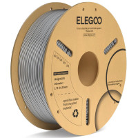 Філамент ELEGOO PLA+ Space Grey 1.75mm , екологічна паперова котушка, 1kg (50.203.0163)