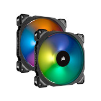 Кулер Corsair ML140 Pro LED RGB Fan 2х140 мм