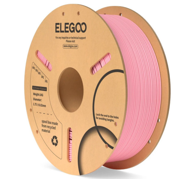 Філамент ELEGOO PLA Sea Green 1.75mm , екологічна паперова котушка, 1kg (50.203.0108)