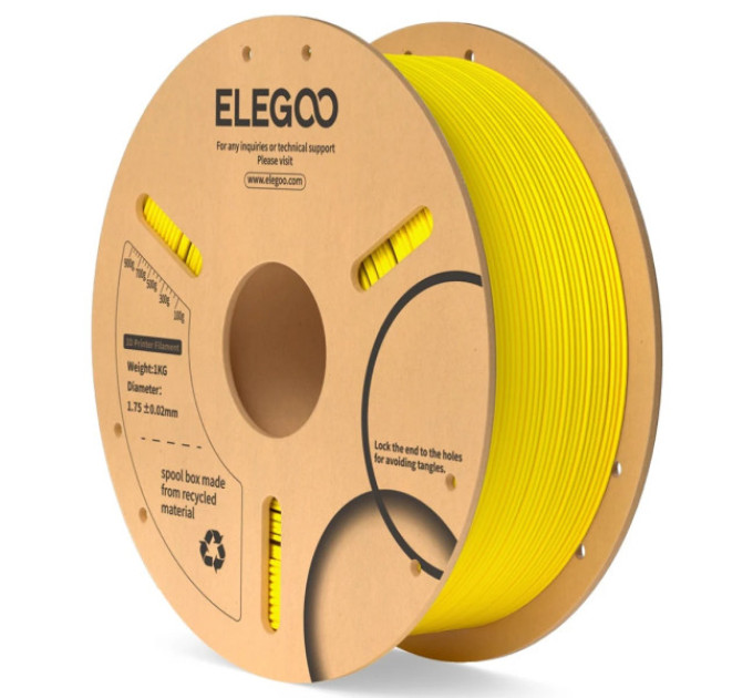 Філамент ELEGOO PLA Sea Green 1.75mm , екологічна паперова котушка, 1kg (50.203.0108)