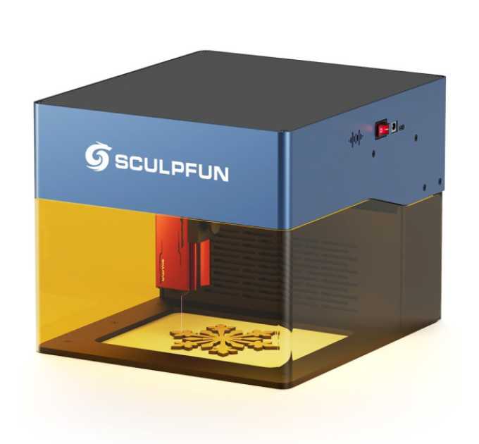 Лазерний гравірувальний верстат SCULPFUN iCube Pro 5W