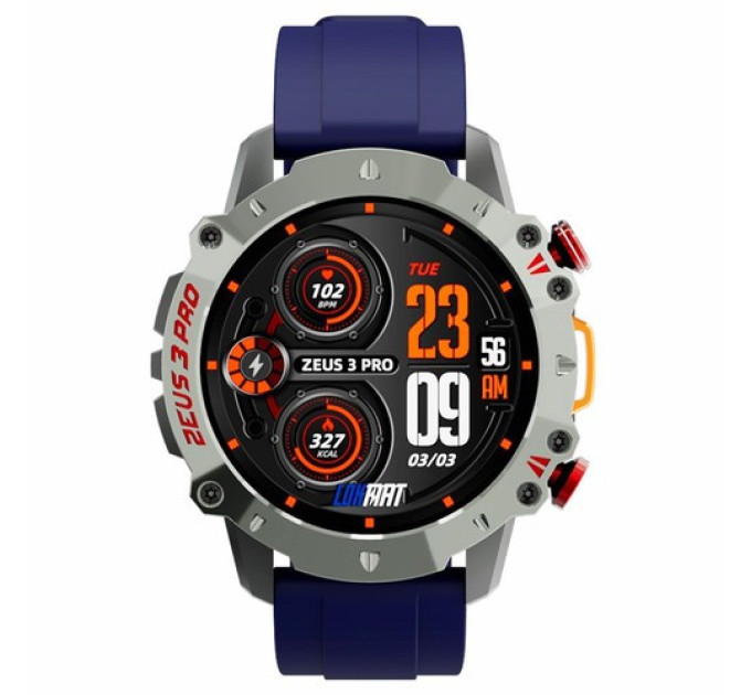 Смарт-годинник LOKMAT ZEUS 3 Pro блакитний