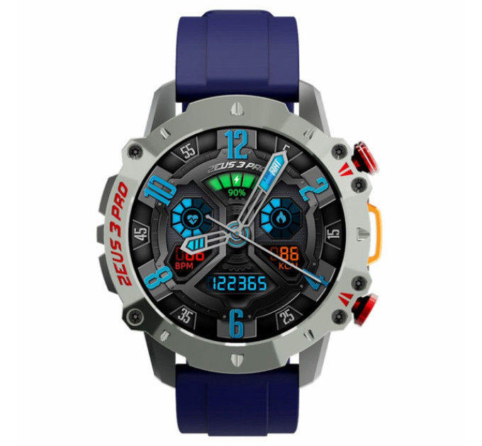 Смарт-годинник LOKMAT ZEUS 3 Pro блакитний
