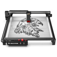 Лазерний гравер Mecpow X5 Pro 33 Вт + лазерна платформа + обертовий ролик + вогнетривкий корпус