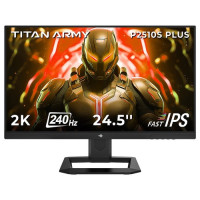 Ігровий монітор TITAN ARMY P2510S PLUS 24,5 дюйма, швидкий IPS-екран 2560*1440 16:9,  240 Гц
