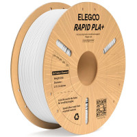 Філамент ELEGOO RAPID PLA+ White 1.75mm , екологічна паперова котушка, 1kg (50.203.0115)