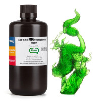 Фотополімерна смола для 3D принтера ELEGOO ABS-Like 3.0 resin 1000G Clear Green