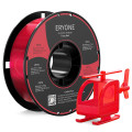 Філамент ERYONE PETG 1 кг - прозоро-червоний