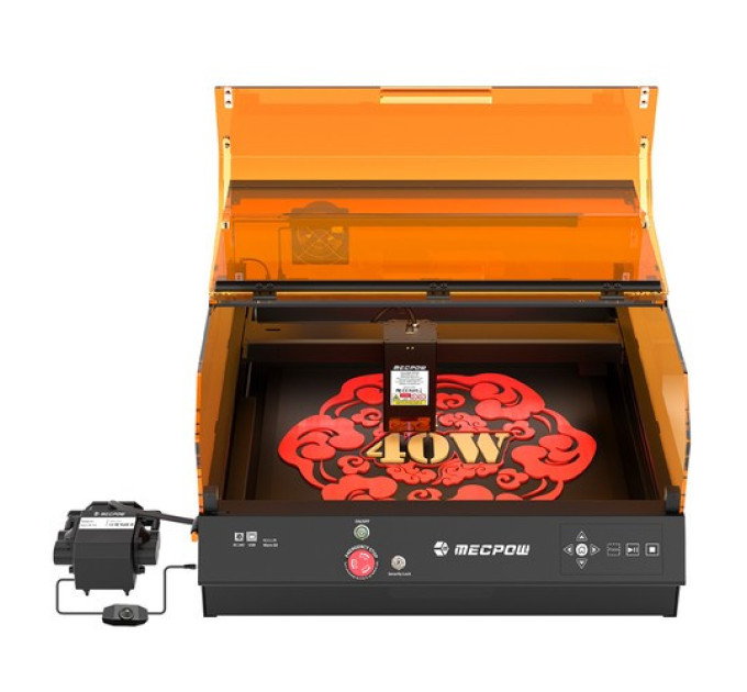 Лазер Mecpow X4 Pro 40 Вт FDA класу 1 + очищувач диму P150
