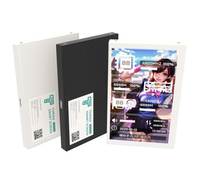 Додатковий екран 5,0-дюймовий IPS TYPE-C CPU GPU RAM HDD Моніторинг