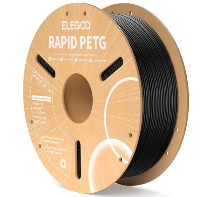 Філамент ELEGOO RAPID PETG Red 1KG 1.75mm, 1kg (50.203.0218)