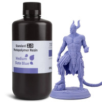 Фотополімерна смола для 3D принтера ELEGOO Standard Resin V2.0 1000G Medium Slate Blue
