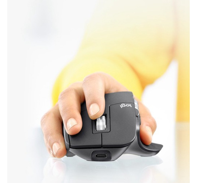 Бездротова миша Logitech MX Master 3 Advanced Bluetooth 2.4GHz Dual-mode 4000DPI 7 Buttons USB Quick