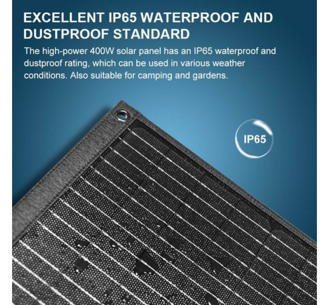 Портативна сонячна панель TALLPOWER TP400 400 Вт