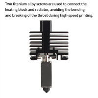 Комплект для оновлення хотенду екструдера FYSETC Sprite для Bambu Lab X1 P1S P1P