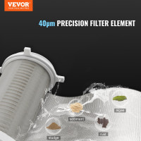 Осадовий фільтр для свердловини VEVOR Spin Down Filter BSK-T1-Z1-G , 3/4" GF + 1" GM