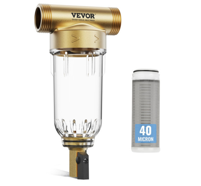 Осадовий фільтр для свердловини VEVOR Spin Down Filter BSK-T1-Z1-G , 3/4