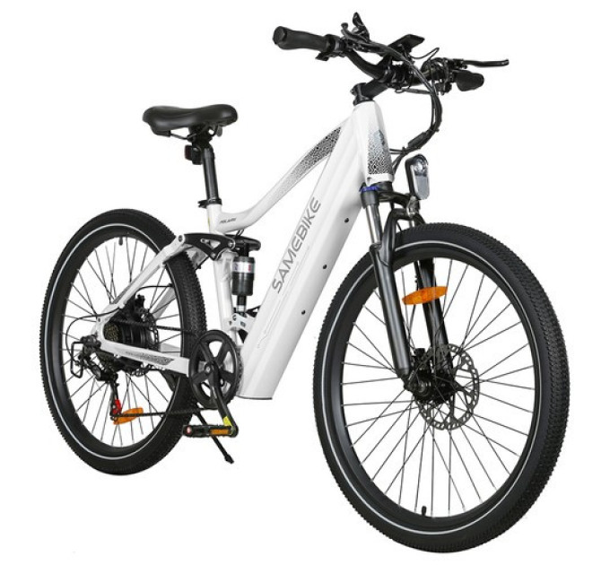 Електричний велосипед Samebike XD26-II, двигун 750 Вт, акумулятор 48 В, 14 Аг - білий