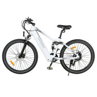 Електричний велосипед Samebike XD26-II, двигун 750 Вт, акумулятор 48 В, 14 Аг - білий