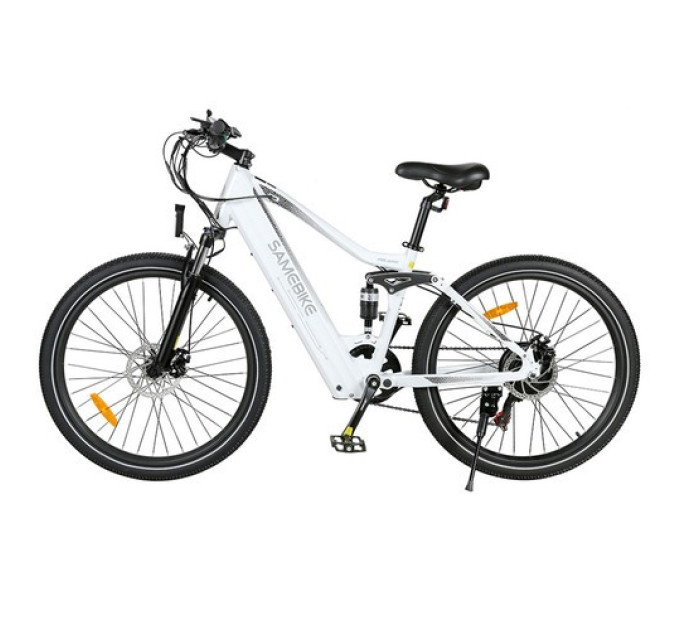 Електричний велосипед Samebike XD26-II, двигун 750 Вт, акумулятор 48 В, 14 Аг - білий