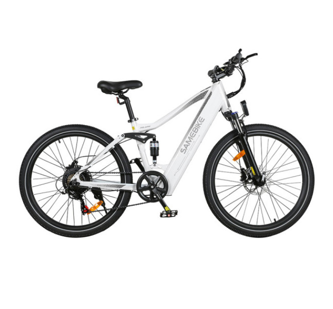 Електричний велосипед Samebike XD26-II, двигун 750 Вт, акумулятор 48 В, 14 Аг - білий