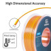 PLA-філамент Geeetech Dual Color Silk 1 кг - золотий та мідний