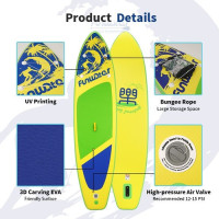 Дошка для веслування стоячи FunWater SUPFW28D 350*87*15 см