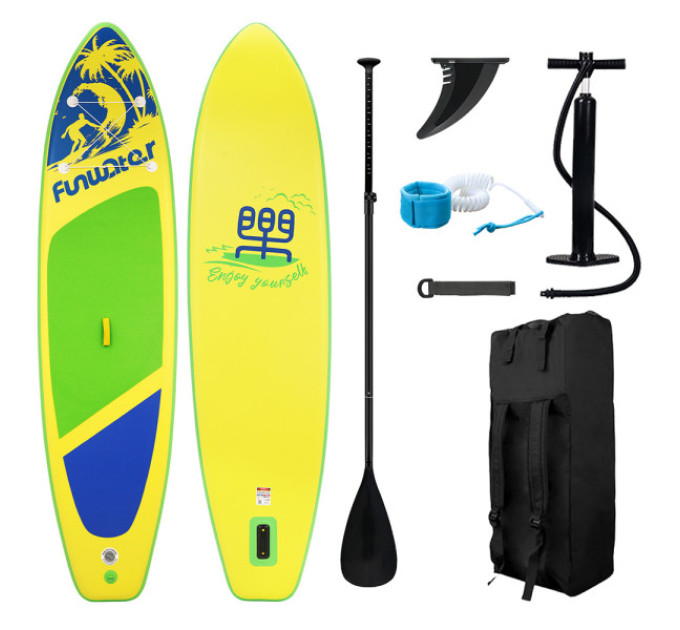 Дошка для веслування стоячи FunWater SUPFW28D 350*87*15 см