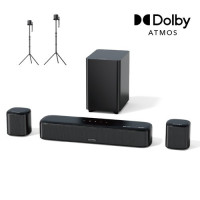 Саундбар Ultimea Aura A50 Pro 5.1 + 1 пара стійки для колонок Steady 310