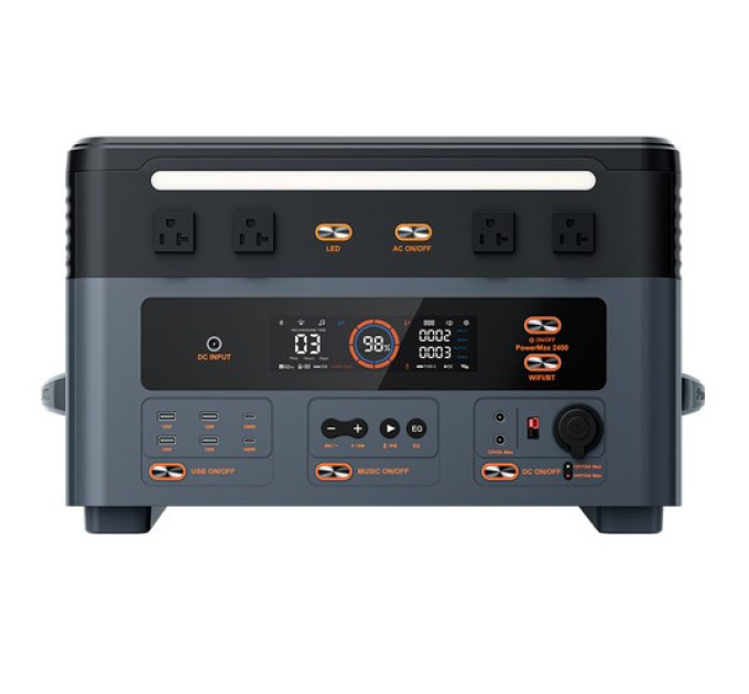 Зарядна станція Blackview OSCAL PowerMax 2400 2400 Вт 1872 Вт·год