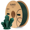 Філамент ELEGOO PLA Sparkle Green 1.75mm, екологічна паперова котушка, 1kg (50.203.0535)
