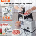 Професійна електрична м'ясорубка VEVOR 1A-PG612G, 2,27 кг/хв 575 Вт 