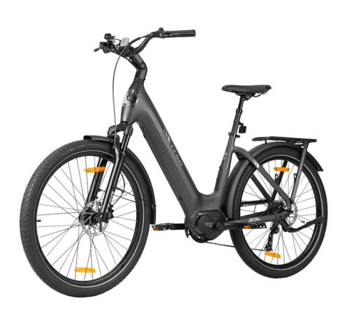 Електричний велосипед TTGO Z5, двигун 250 Вт, акумулятор 36 В 18 Аг - сірий