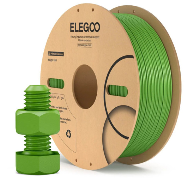 Філамент ELEGOO ABS Olive Green 1KG 1.75mm, 1kg (50.203.0847)