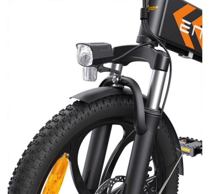 Електровелосипед ENGWE P1 250W Motor 25km/h 36V 13Ah Battery 7 Gears Max 100km Range чорний