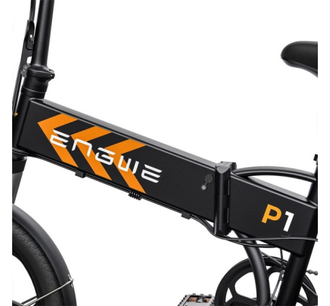Електровелосипед ENGWE P1 250W Motor 25km/h 36V 13Ah Battery 7 Gears Max 100km Range чорний