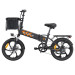Електровелосипед ENGWE P1 250W Motor 25km/h 36V 13Ah Battery 7 Gears Max 100km Range чорний