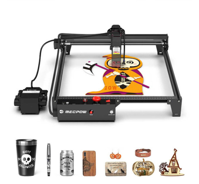 Лазерний гравер Mecpow X3 Pro 10W з комплектом повітряної допомоги