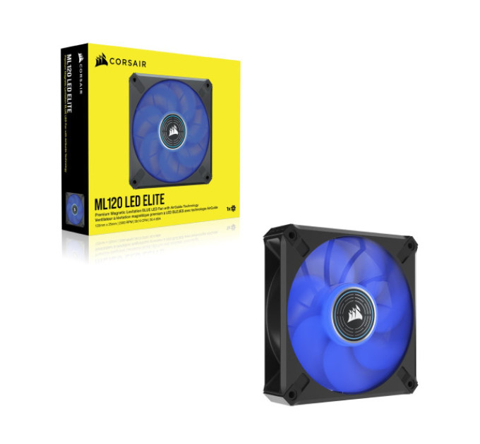 Кулер Corsair ML120 LED Elite Blue Fan
