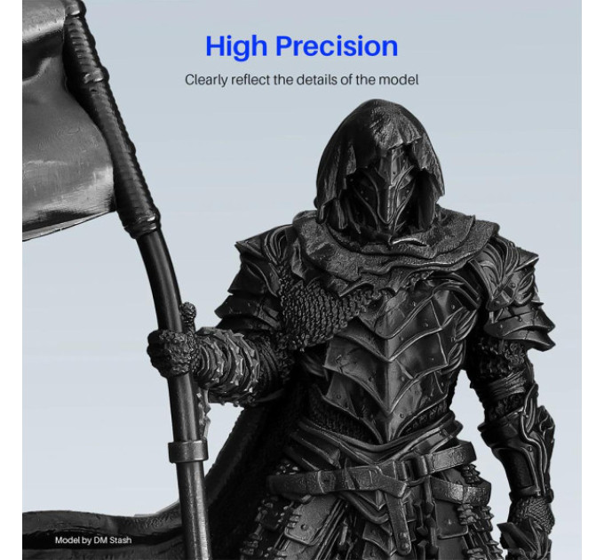 Фотополімерна смола для 3D принтера ELEGOO Tough Resin 1000g Black