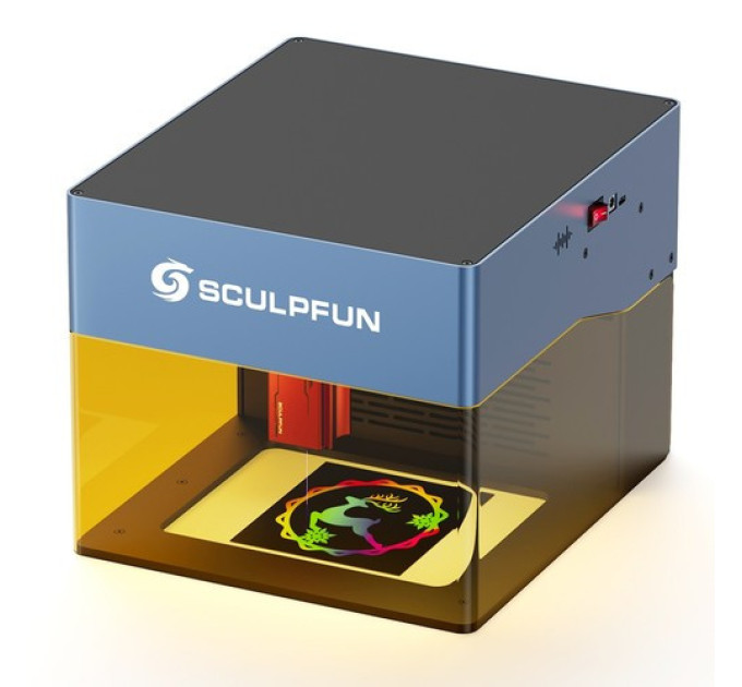 Лазерний гравірувальний верстат SCULPFUN iCube Pro Max 10 Вт