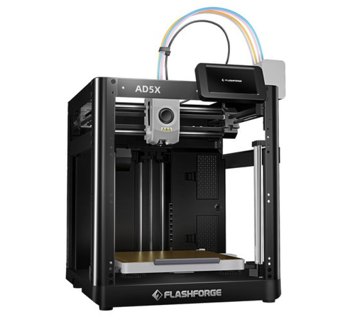 3D-принтер Flashforge AD5X, розумний 4-кольоровий друк, макс. 600 мм/с, 220*220*220 мм