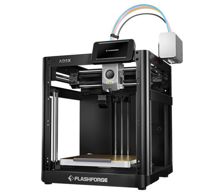 3D-принтер Flashforge AD5X, розумний 4-кольоровий друк, макс. 600 мм/с, 220*220*220 мм