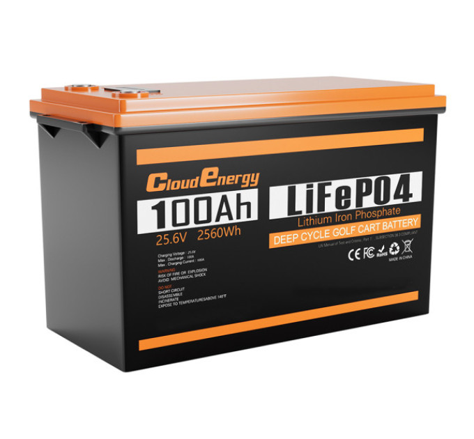 Акумулятор Cloudenergy 24V 100Ah LiFePO4