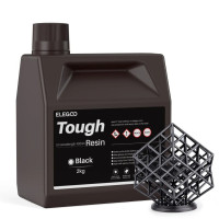 Фотополімерна смола для 3D принтера ELEGOO Tough Resin 2000g Black