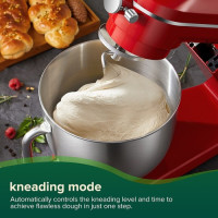Кухонний стаціонарний міксер Chefree M500, об'ємом 7 л, потужність 1800 Вт, червоний