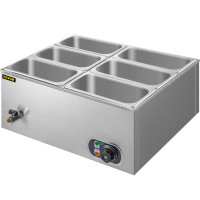 Підігрівач для буфетів VEVOR 6 x 5,3 л