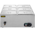 Підігрівач для буфетів VEVOR 6 x 5,3 л