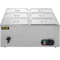 Підігрівач для буфетів VEVOR 6 x 5,3 л